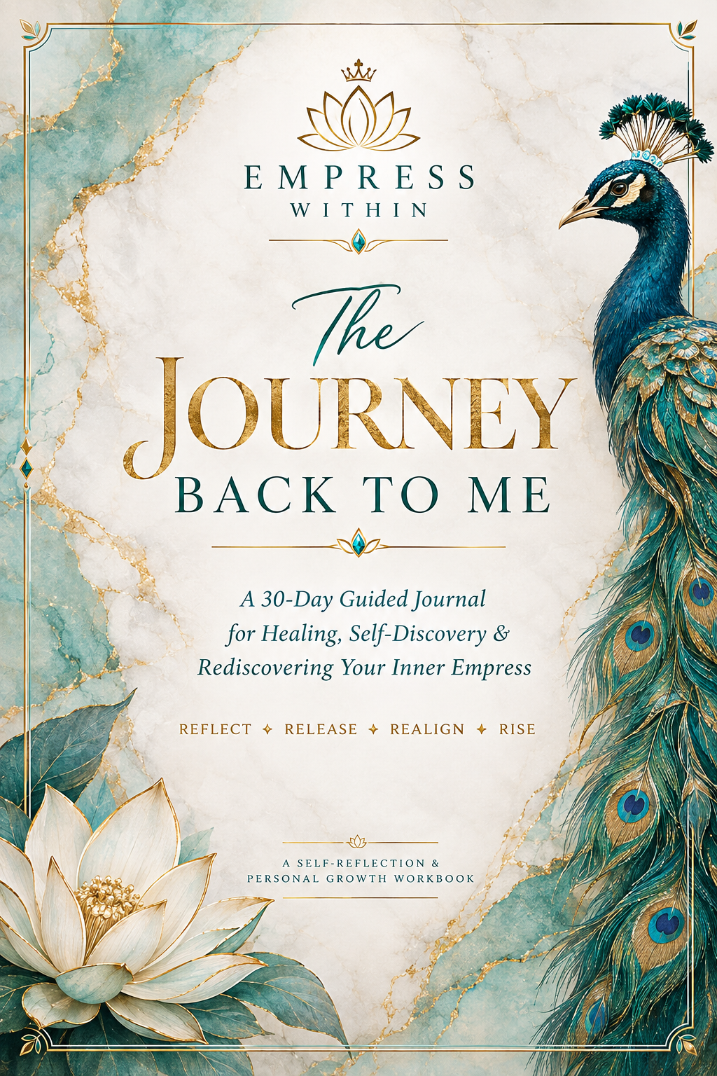 A 30-Day Guided Journal for Healing, Self-Discovery & Rediscovering Your Inner Empress
